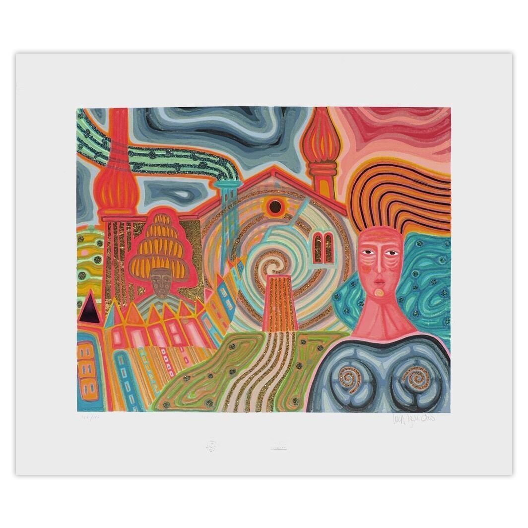Luca Dall ' Ollio Signed Screenprint Eventi 2009