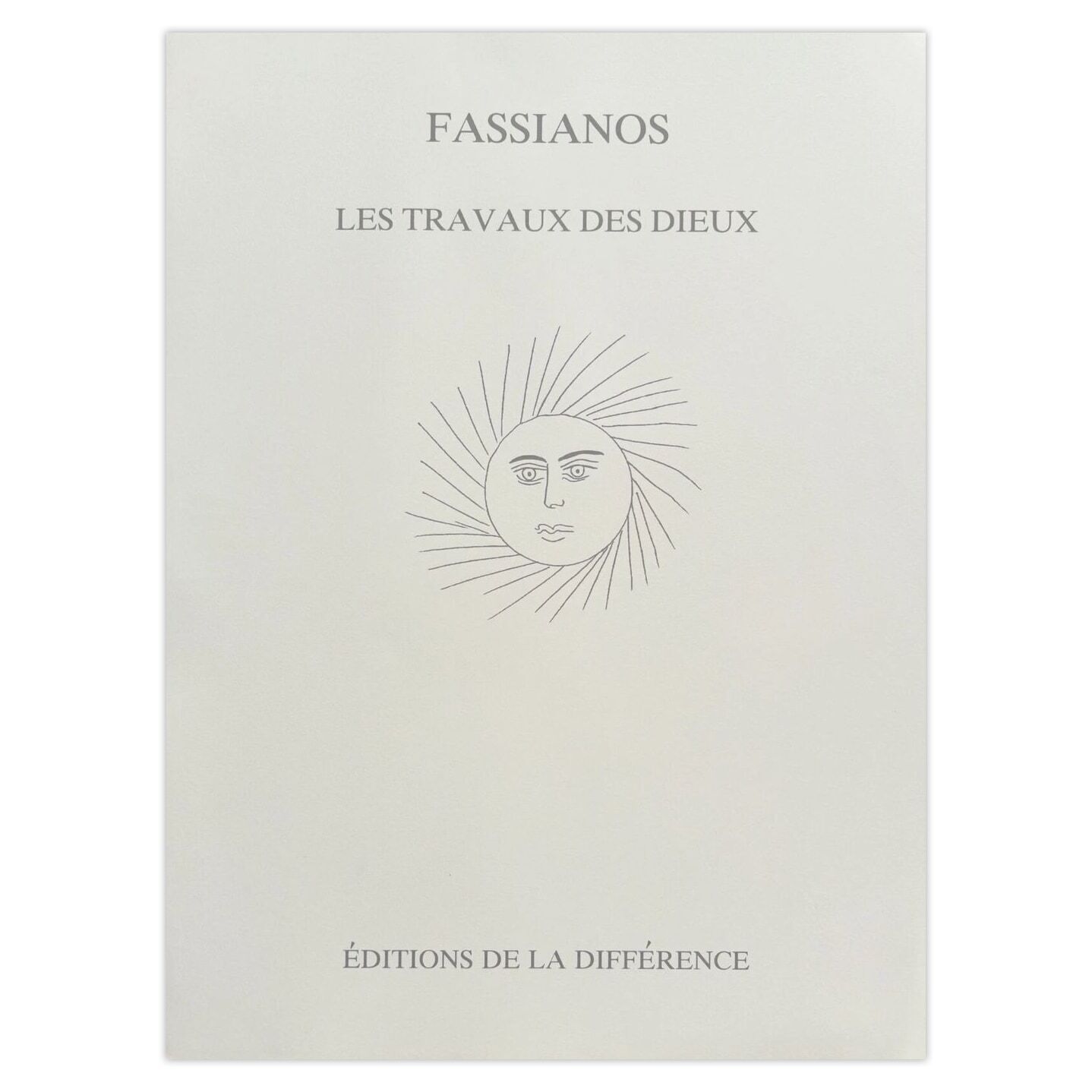 Alekos Fassianos Zeefdruk Les Travaux Des Dieux 2003