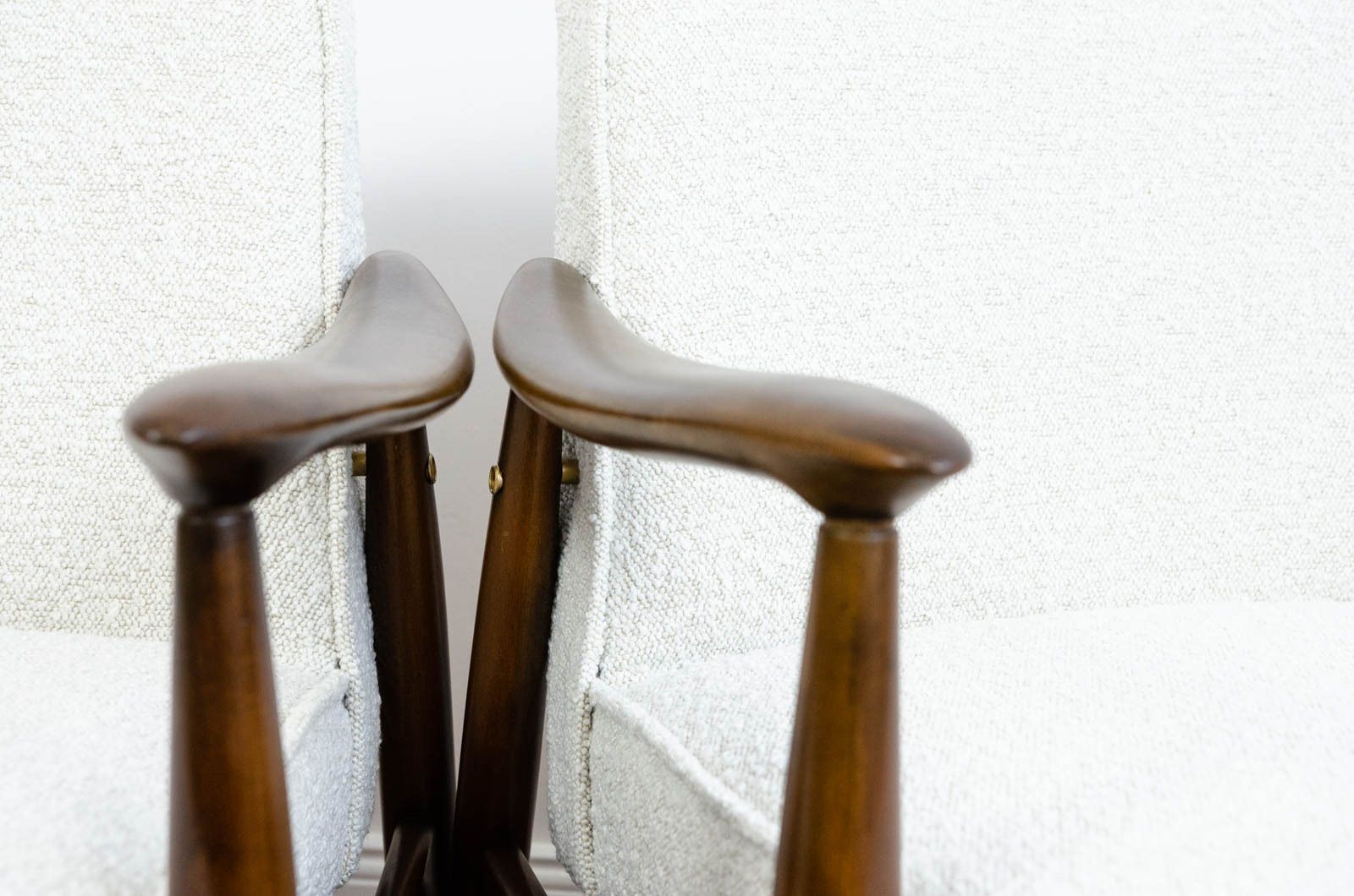 photo vintage Pair Of Armchairs, Gfm 87 By Juliusz Kędziorek, Poland, 1960's