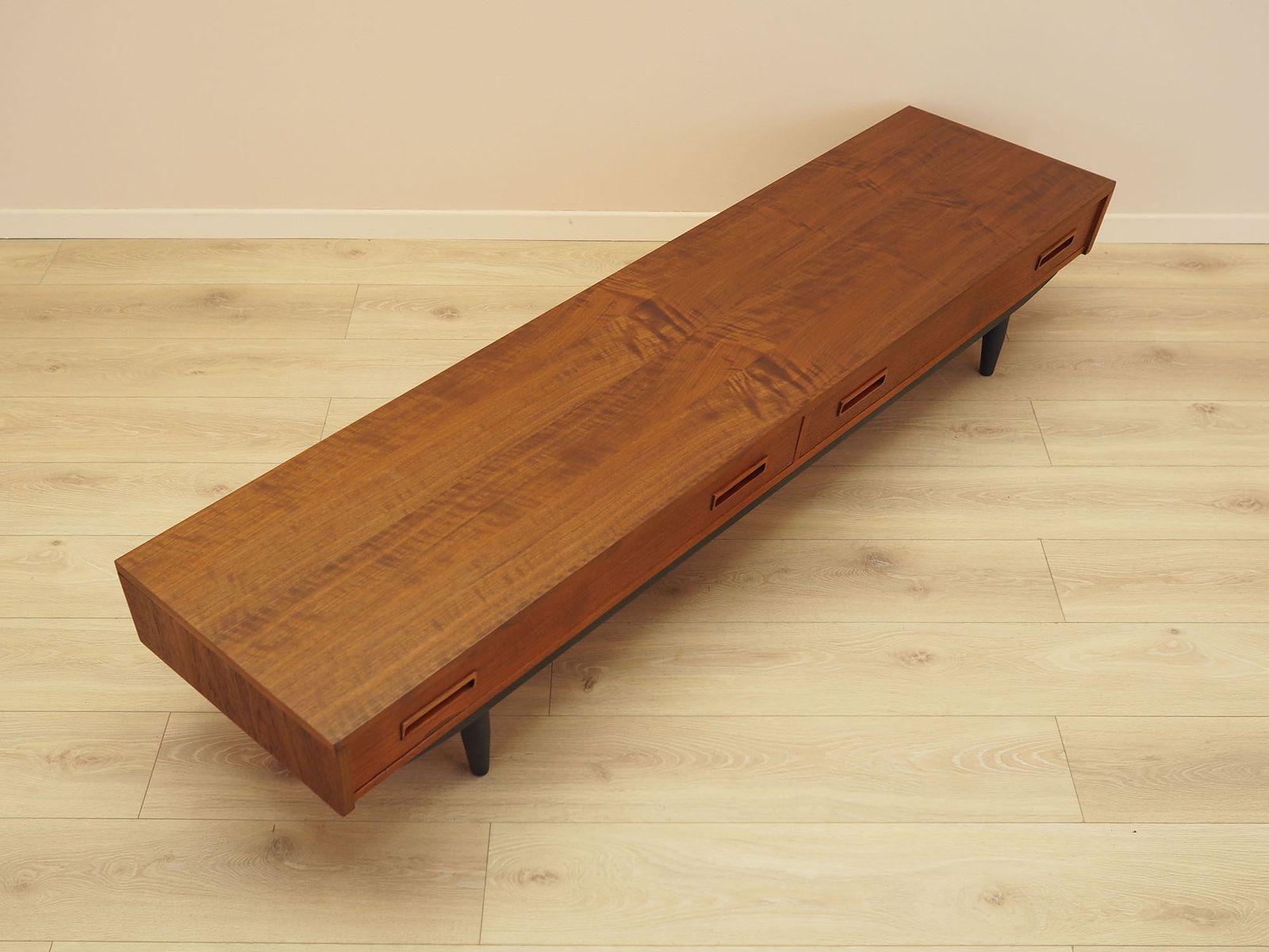 Teak Lowboard, Danish Design, 1960s, Made In Denmark photo vinterior