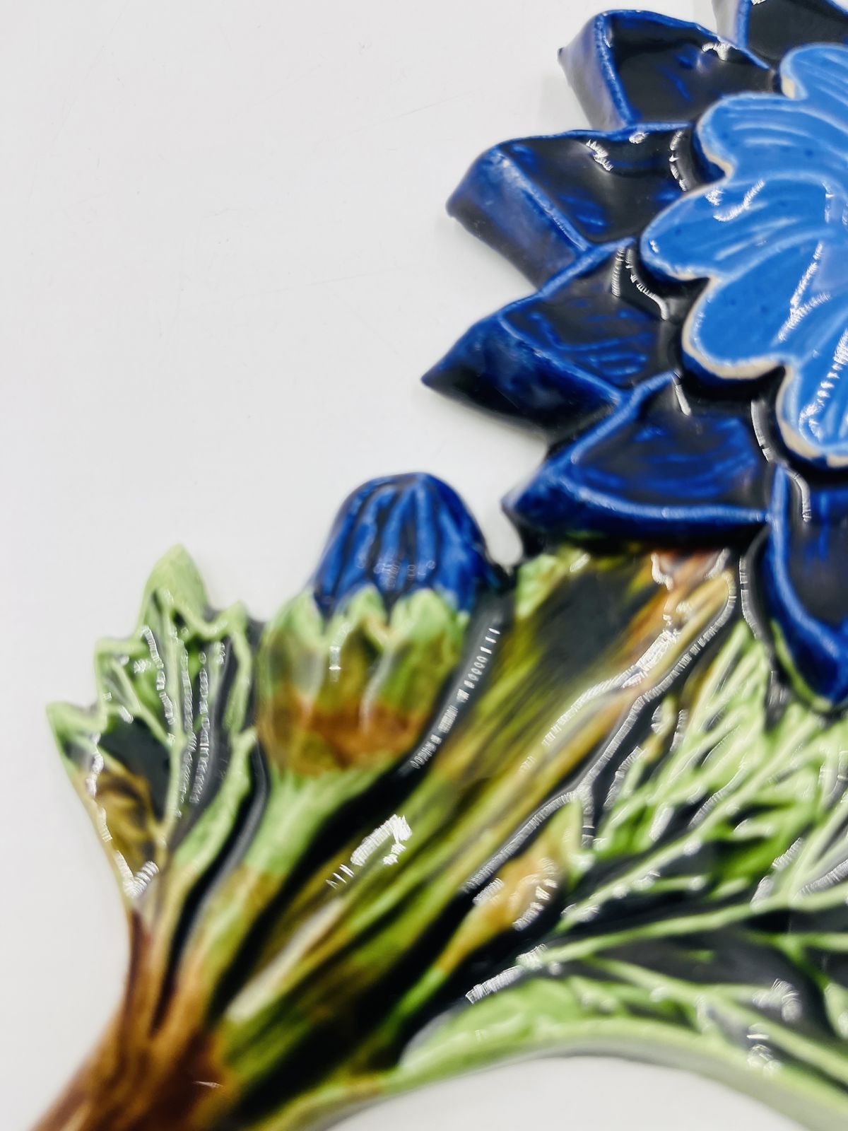 Belgische keramische bloemenhaak van André Bayer photo 63.0