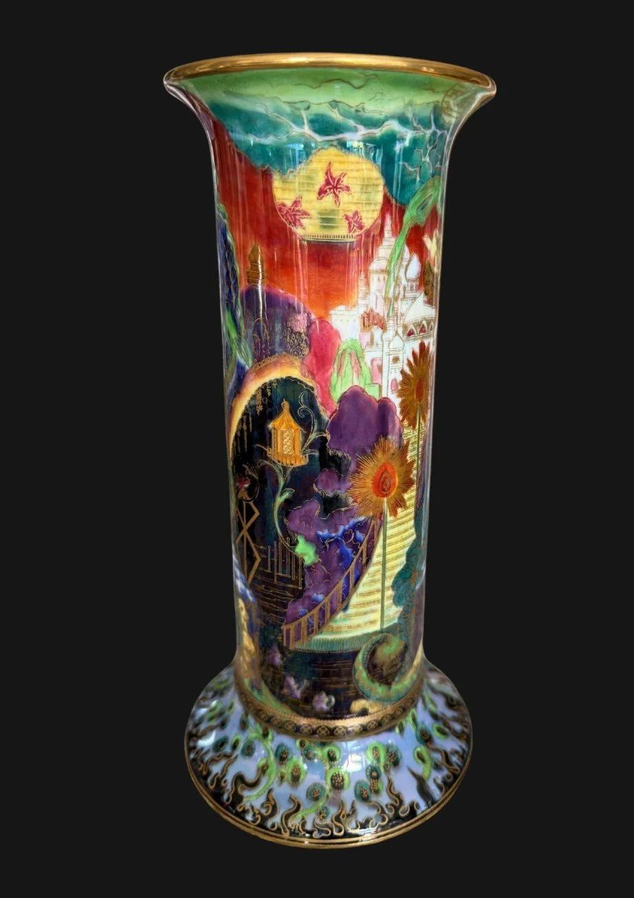 Wedgwood Fairyland Lustre Vase photo for sale