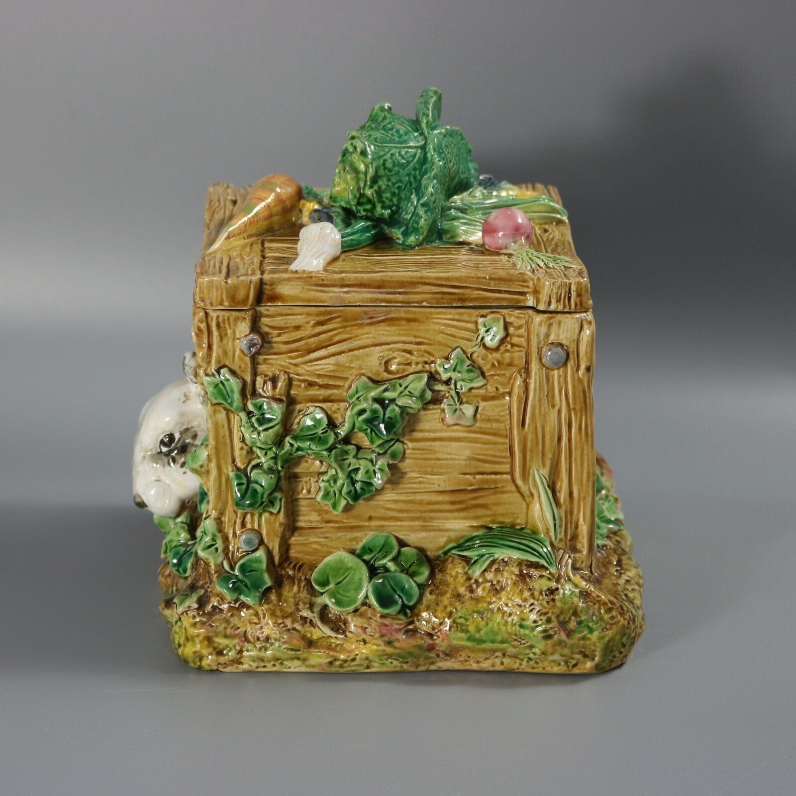 Brown Westhead Moore & Co Rabbit Box And Cover photo for sale
