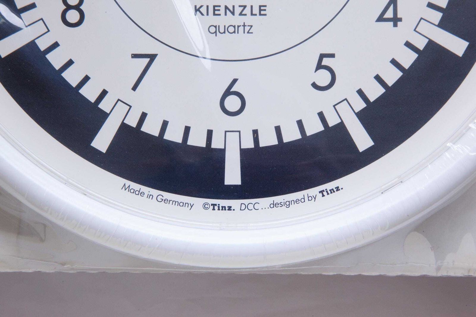 Nos In Box 80s Kienzle Wall Clock Minimalism Space Age Postmodern Plastic Germany Speedometer photo vinterior