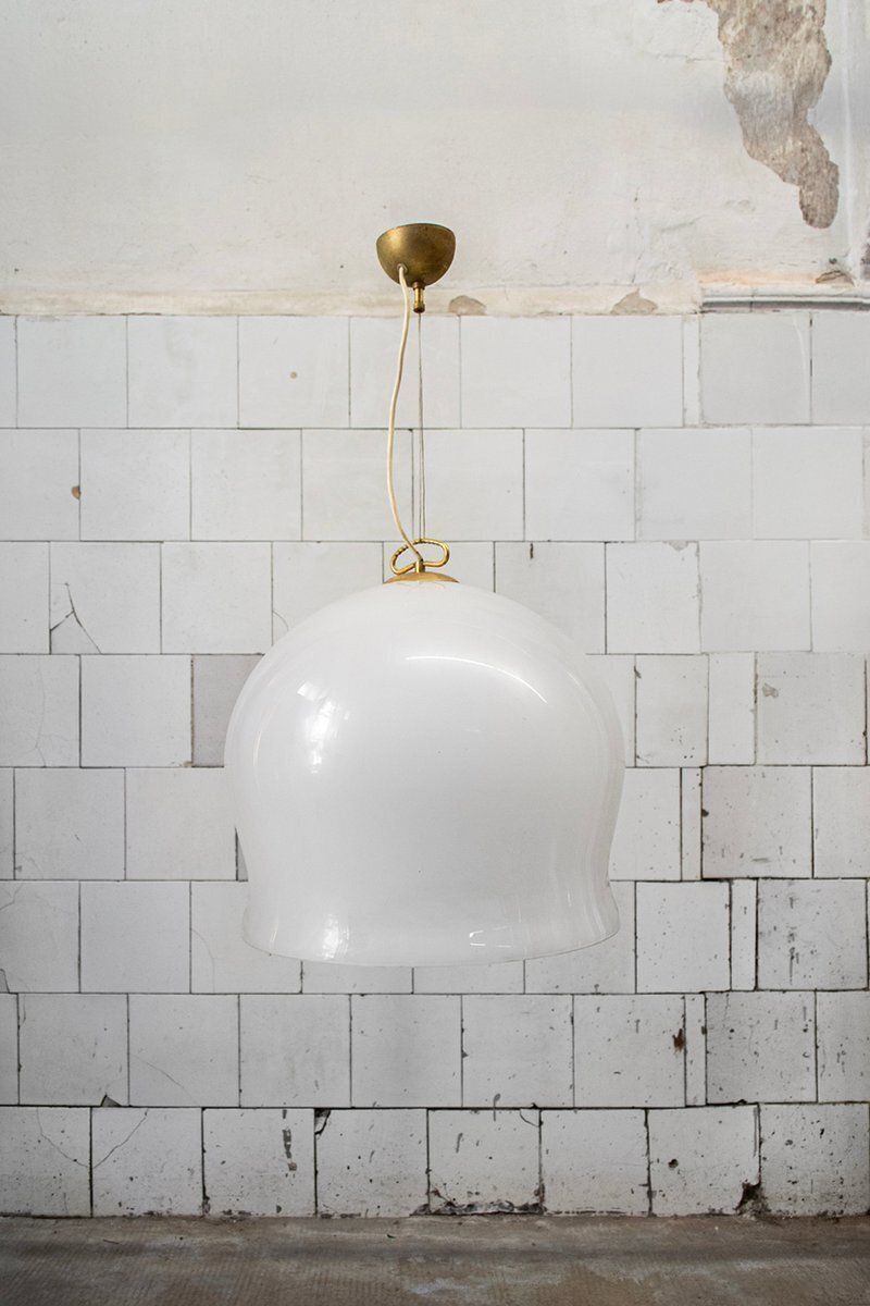 Murano glazen hanglamp, Italië, jaren 1970