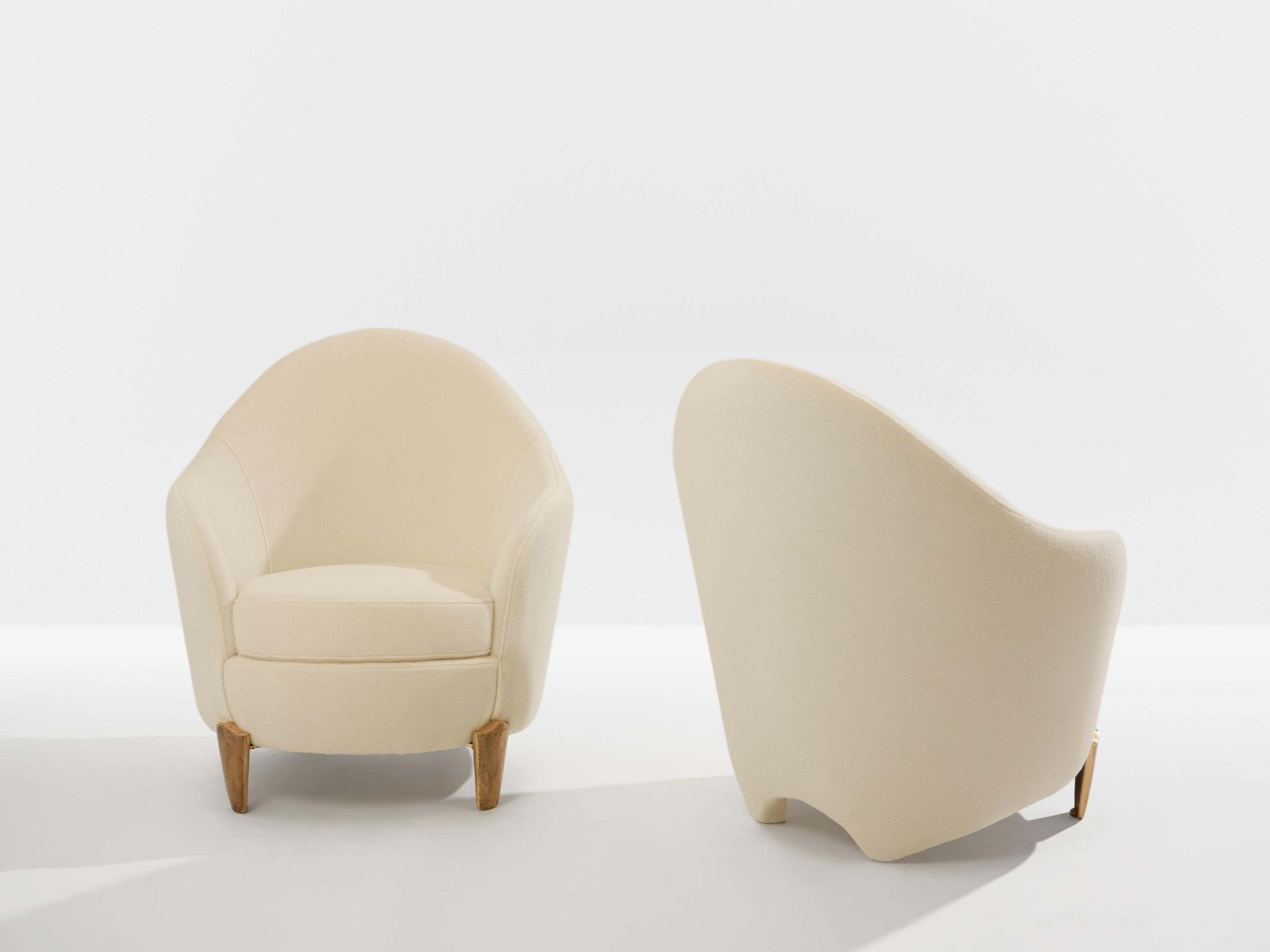 Garouste & Bonetti Koala Armchairs Bronze Alpaca Velvet 1995 photo Furniture