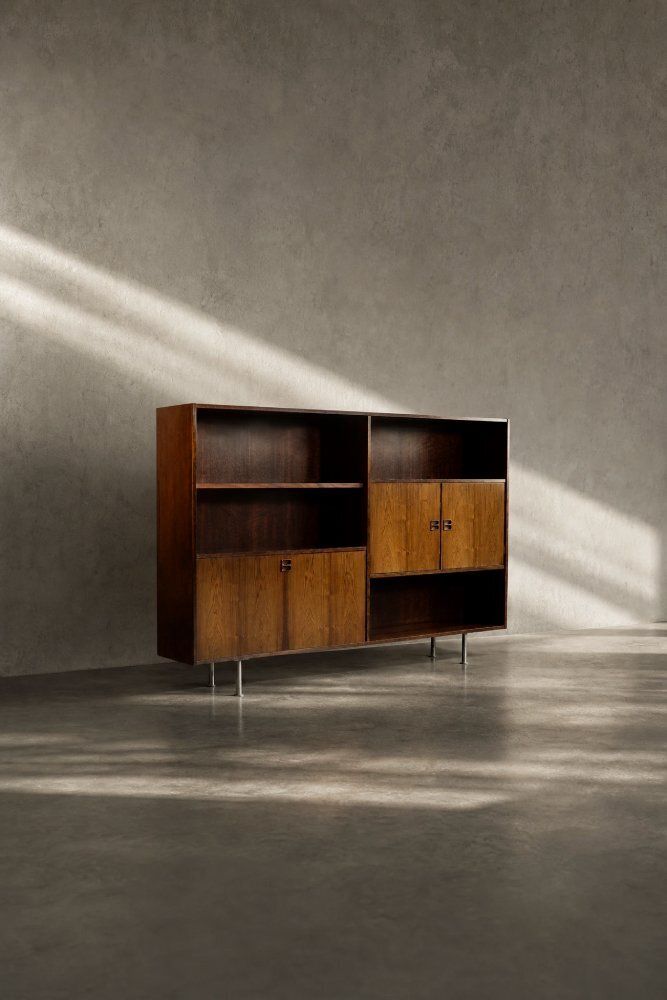 Highboard scandinave mid-century modern en palissandre, par Æ. Jensen & T. Mølholm, années 1960 photo for sale