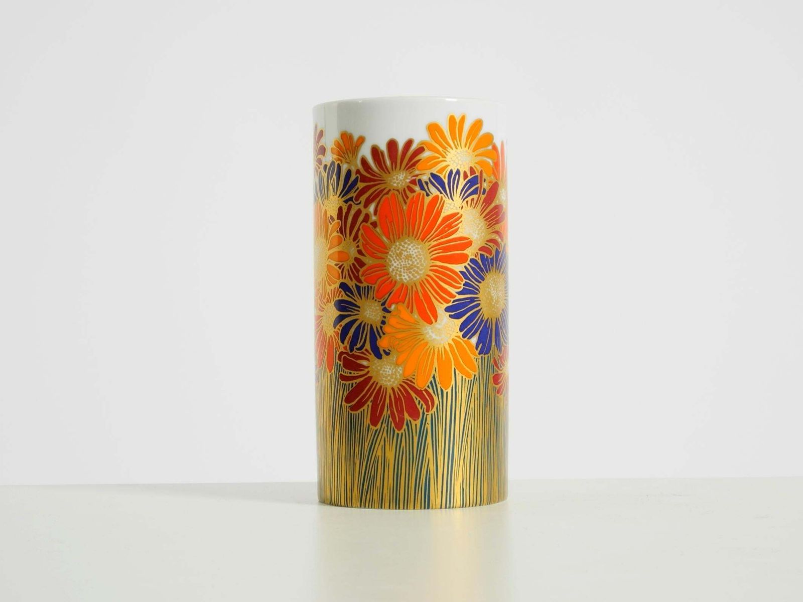 Porseleinen vaas uit de jaren 1980 van Rosamonde Nairac voor Rosenthal Studio Linie photo 267.0