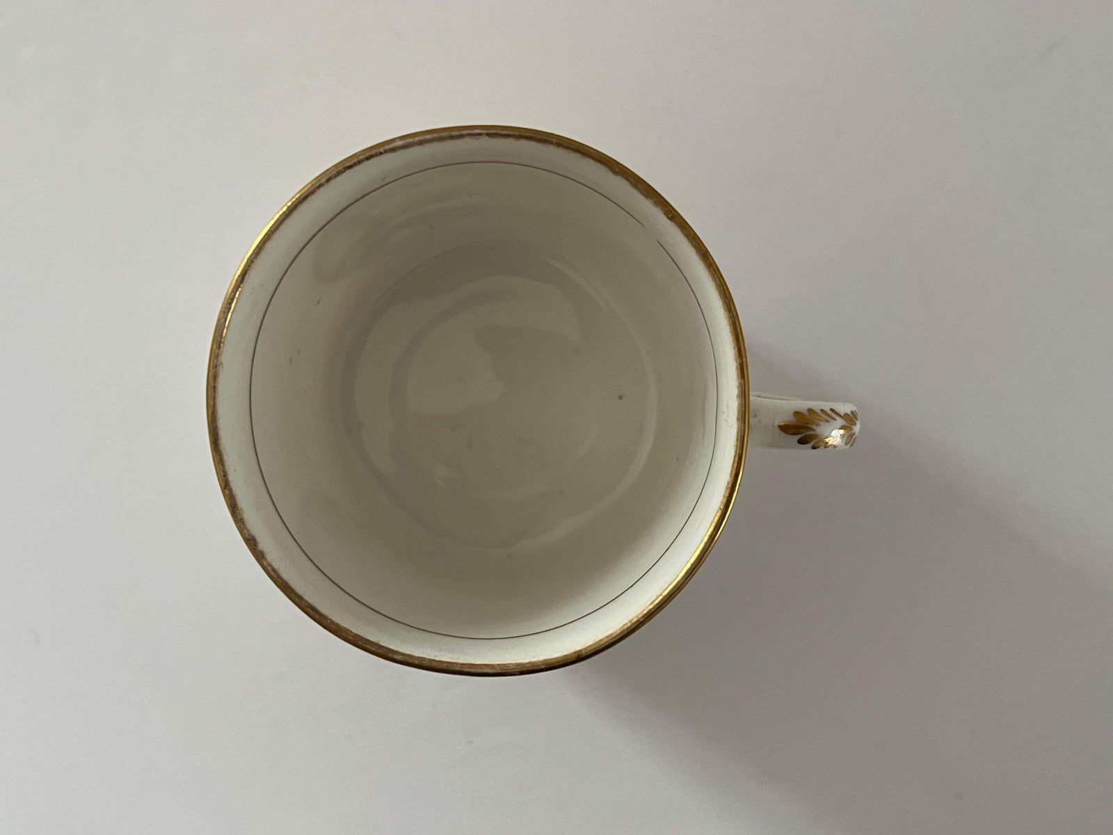 Newhall Porcelain koffiekopje, Llangollen Bridge over the River Dee. Ca. 1805 photo buy