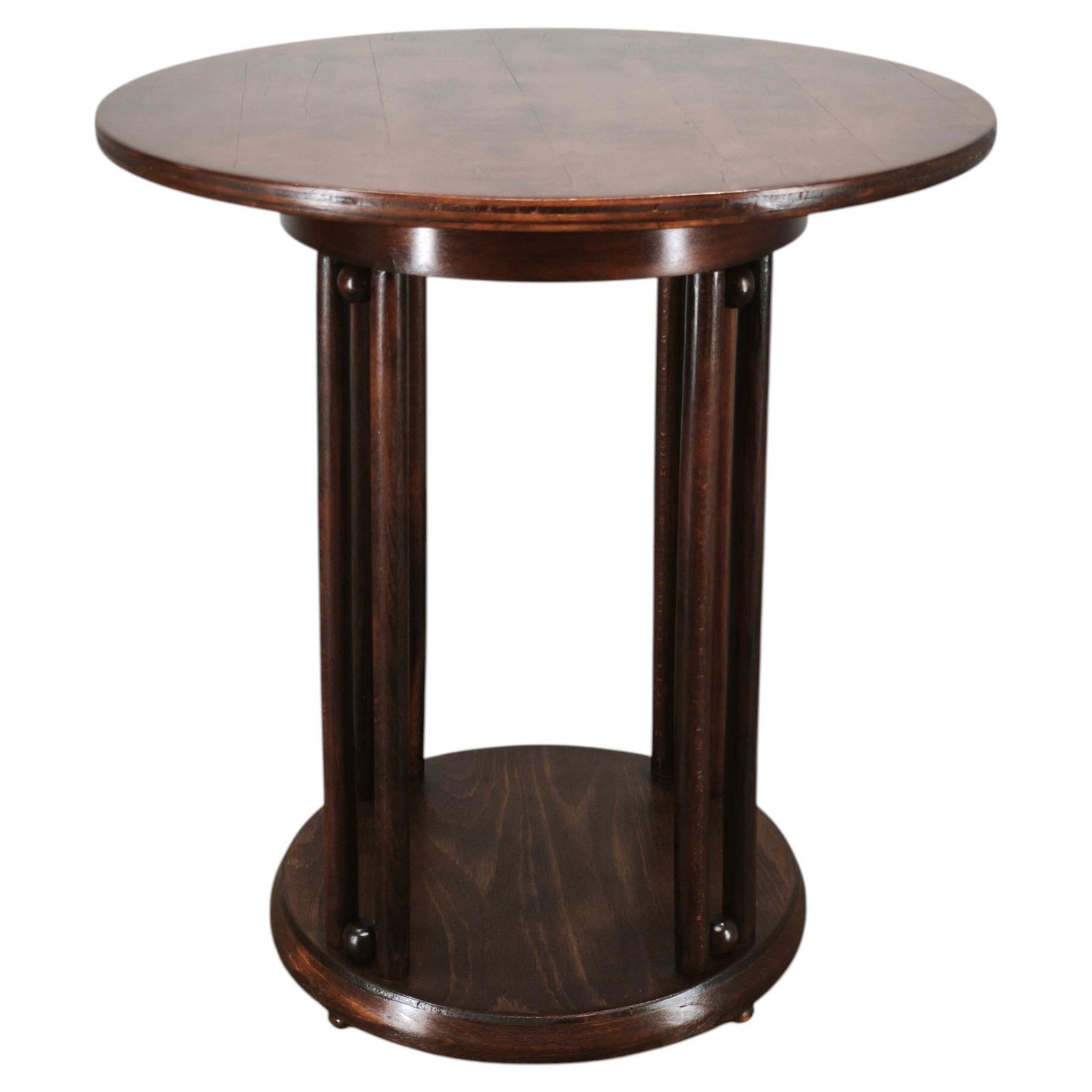 Fledermaus Vienna Secession Bentwood tafel, Oostenrijk, ca. 1900