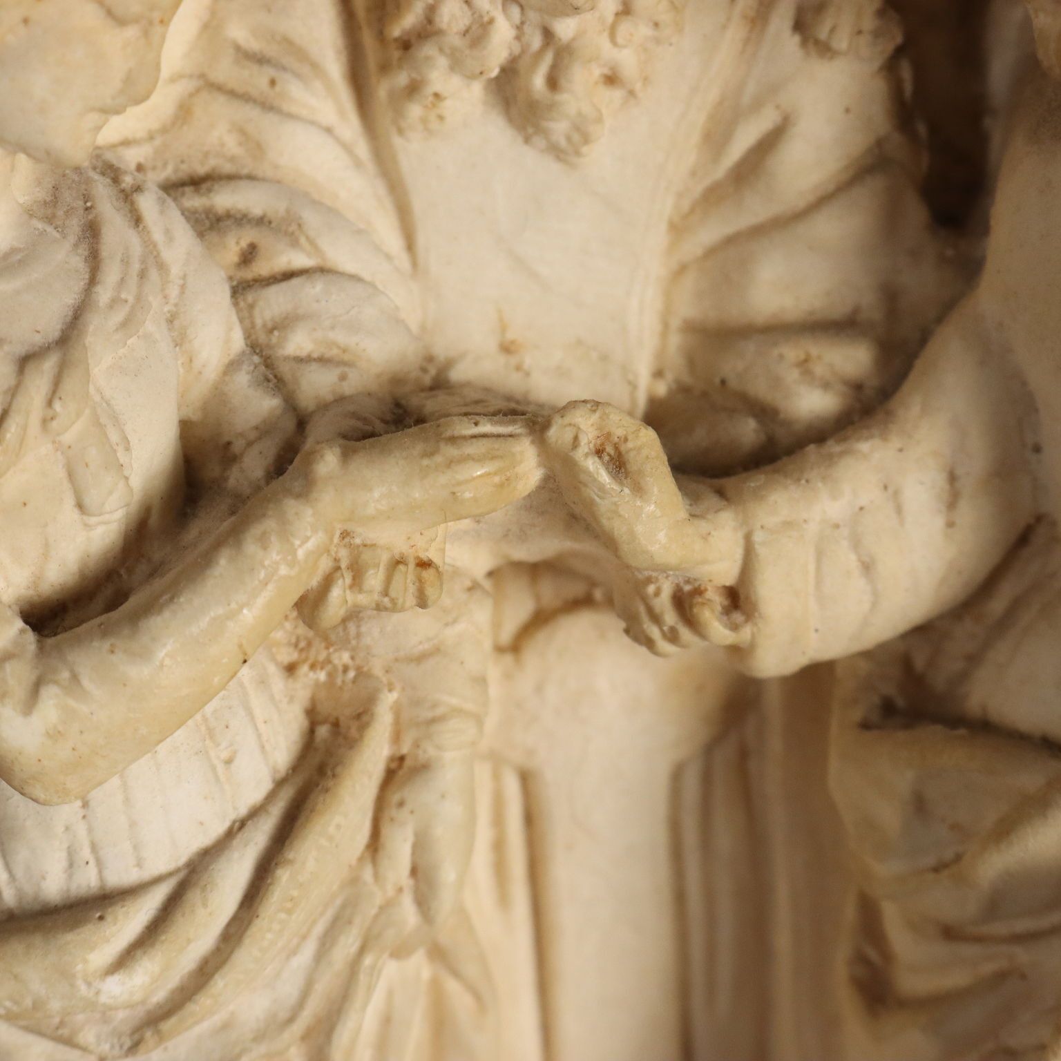 Antique High Relief Wedding Of Joseph And Mary Italy XIX Century photo 350.0