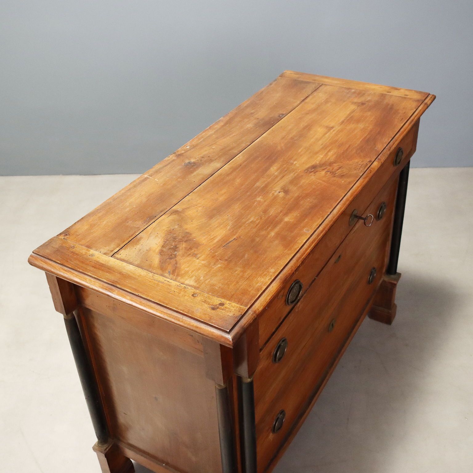 Napoleon III Walnoot Ladekast   Italië 19e Eeuw photo buy