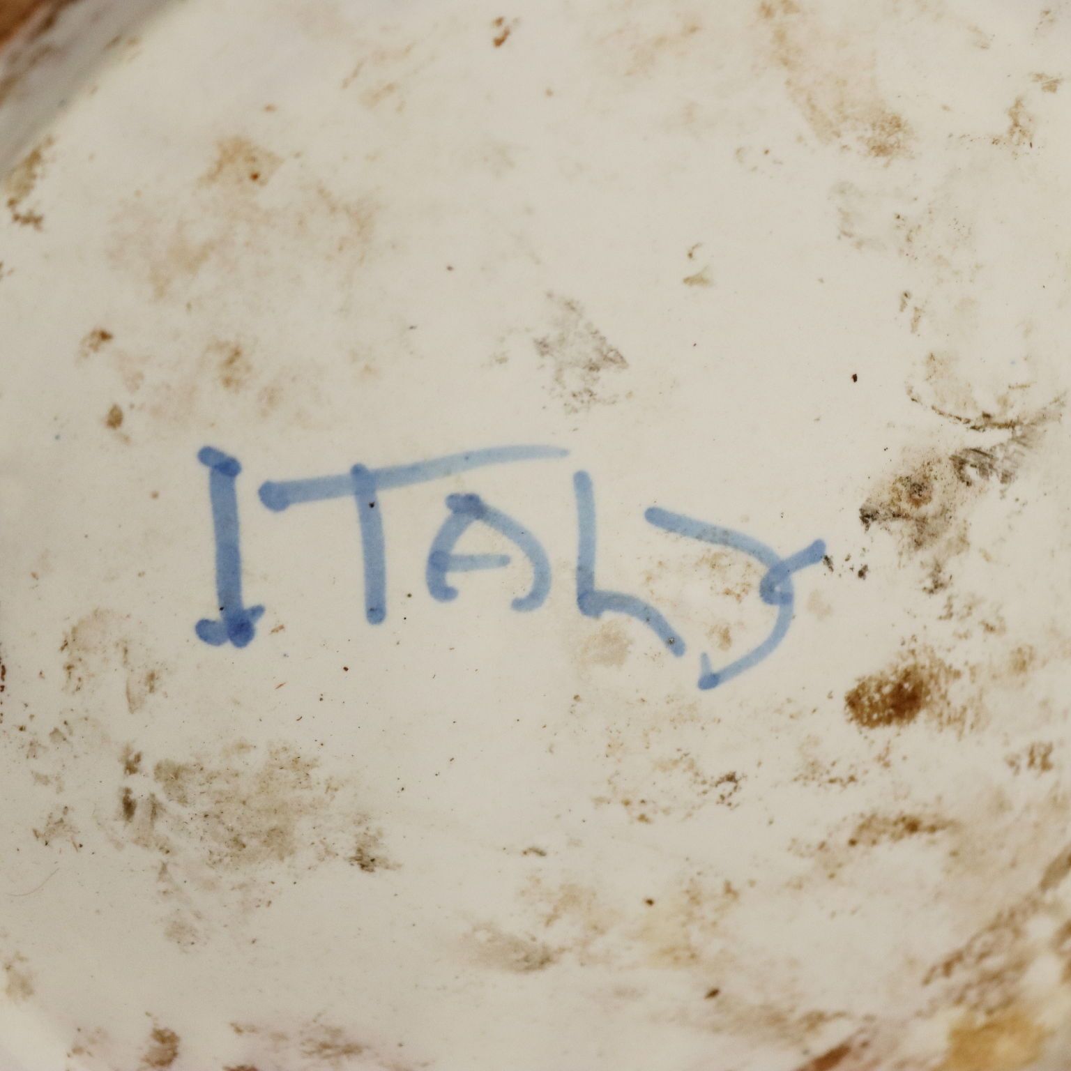 140.0 Amphore en majolique peinte à la main, Amphora, Italie, XXe siècle photo