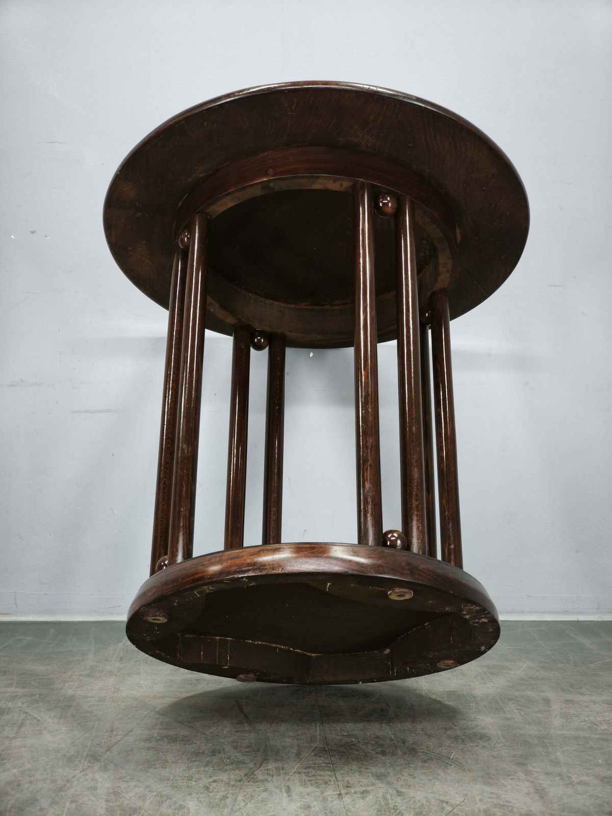 Fledermaus Vienna Secession Table Attributed To Kohn Or Thonet, Circa 1900 photo vinterior