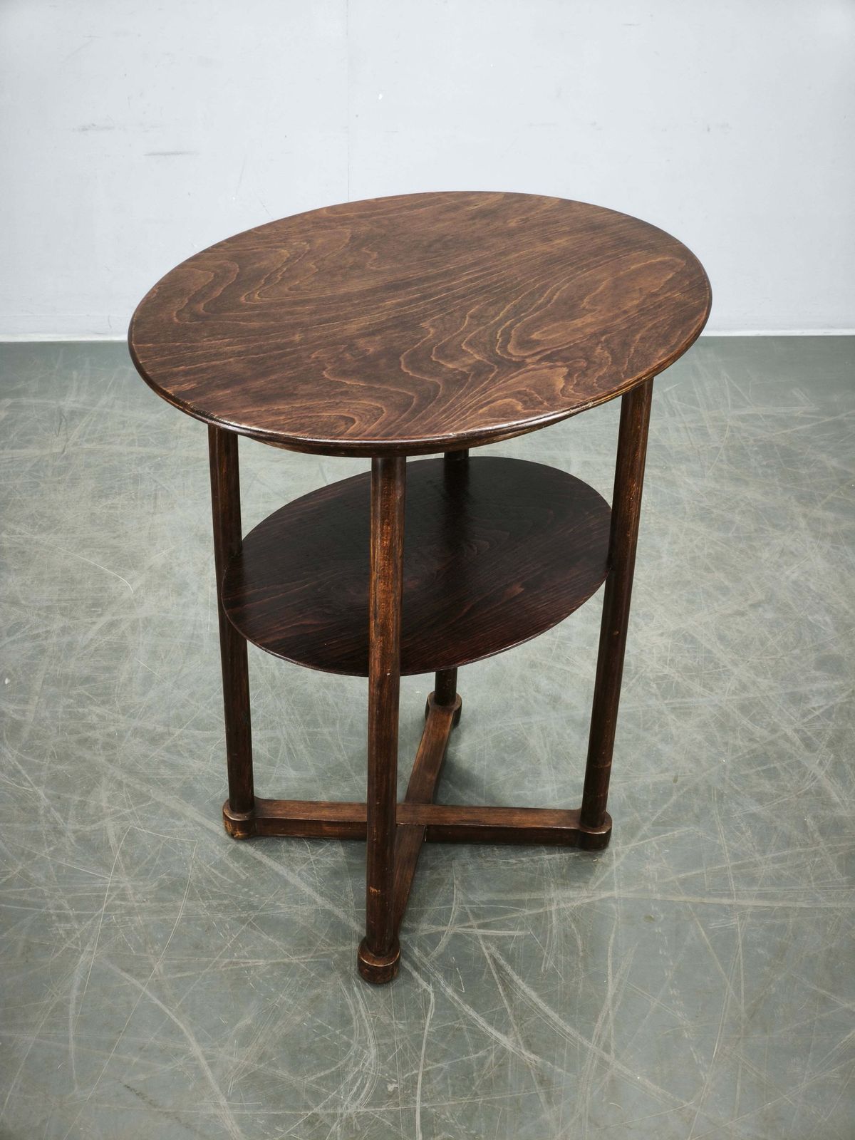 Josef Hoffmann Vienna Secession Oval Table, Kohn Or Thonet, Circa 1900 photo vintage