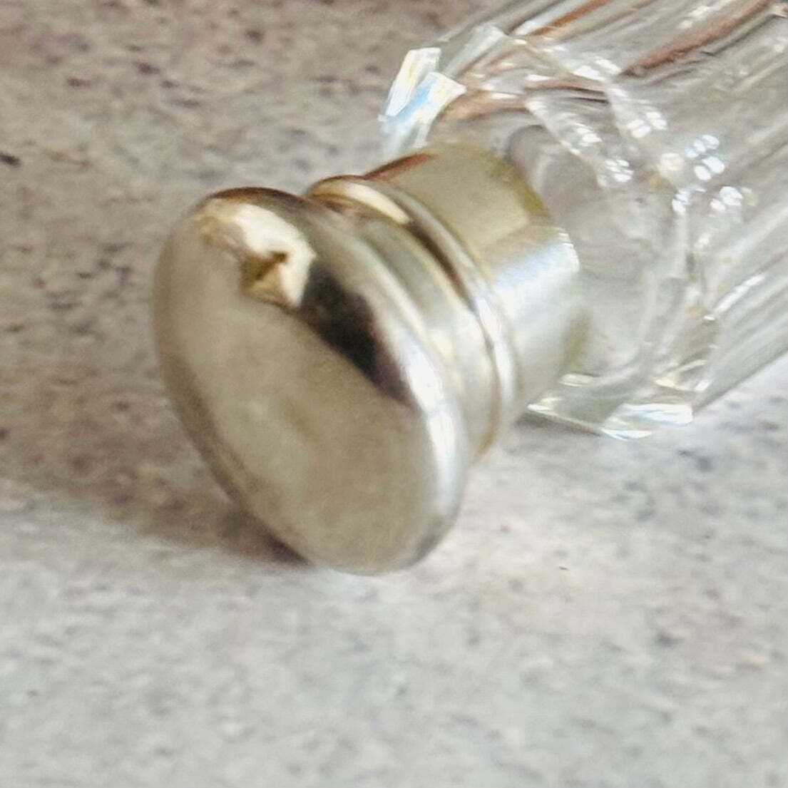 photo for sale Antique Glass Double Ended Scent Bottle & Case