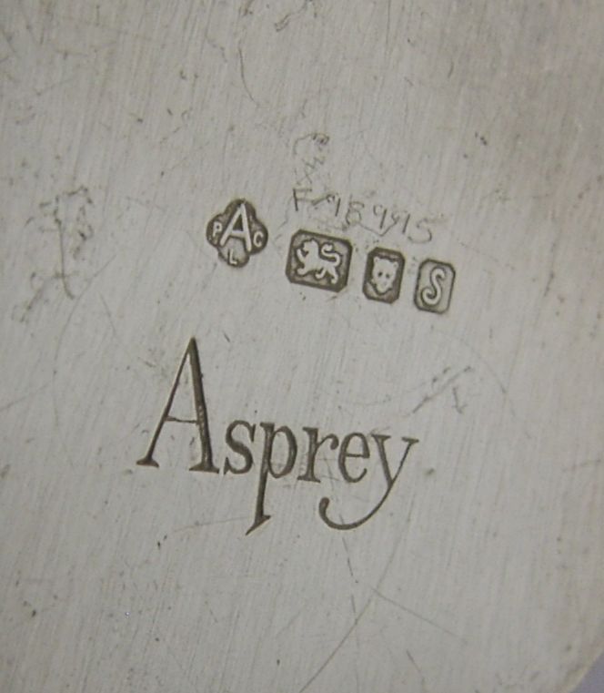 Porte-menu Asprey en argent sterling, faisan, 1992 photo furniture