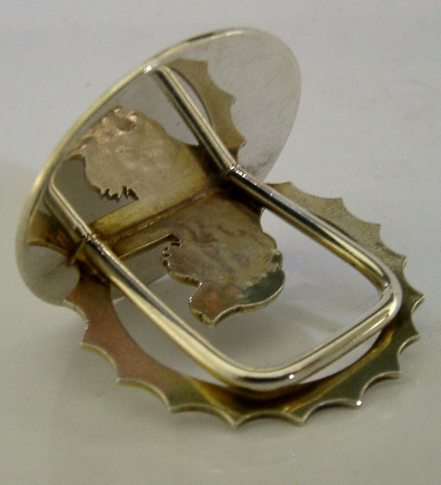 Porte-menu Asprey en argent massif sterling, épagneul, 1992 photo Décoration