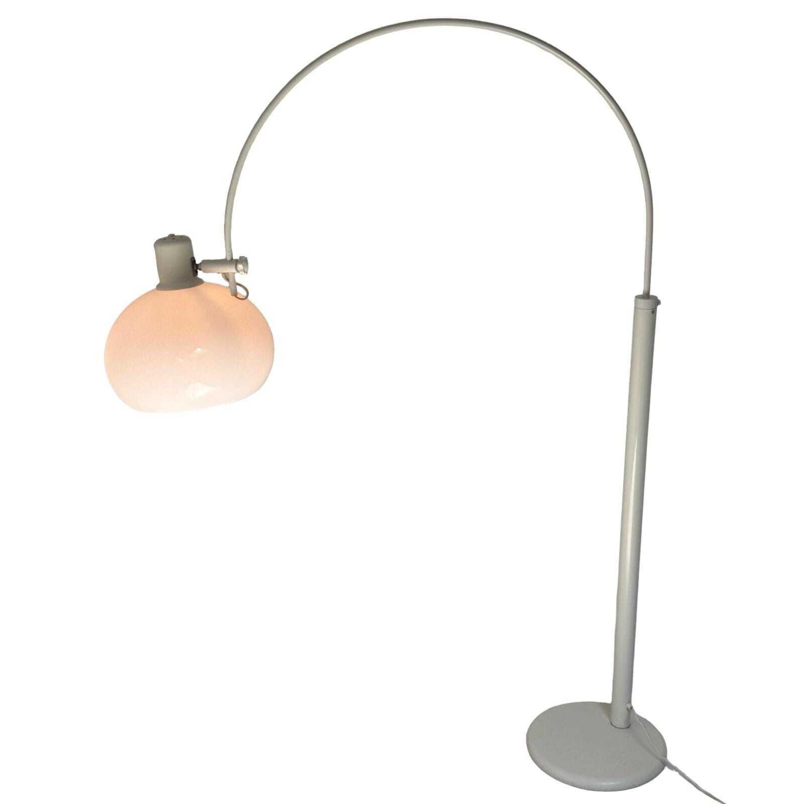 Dijkstra   Rare Model   Space Age Design / Mcm Floor Lamp With Acrylic Shade   White photo Verlichting