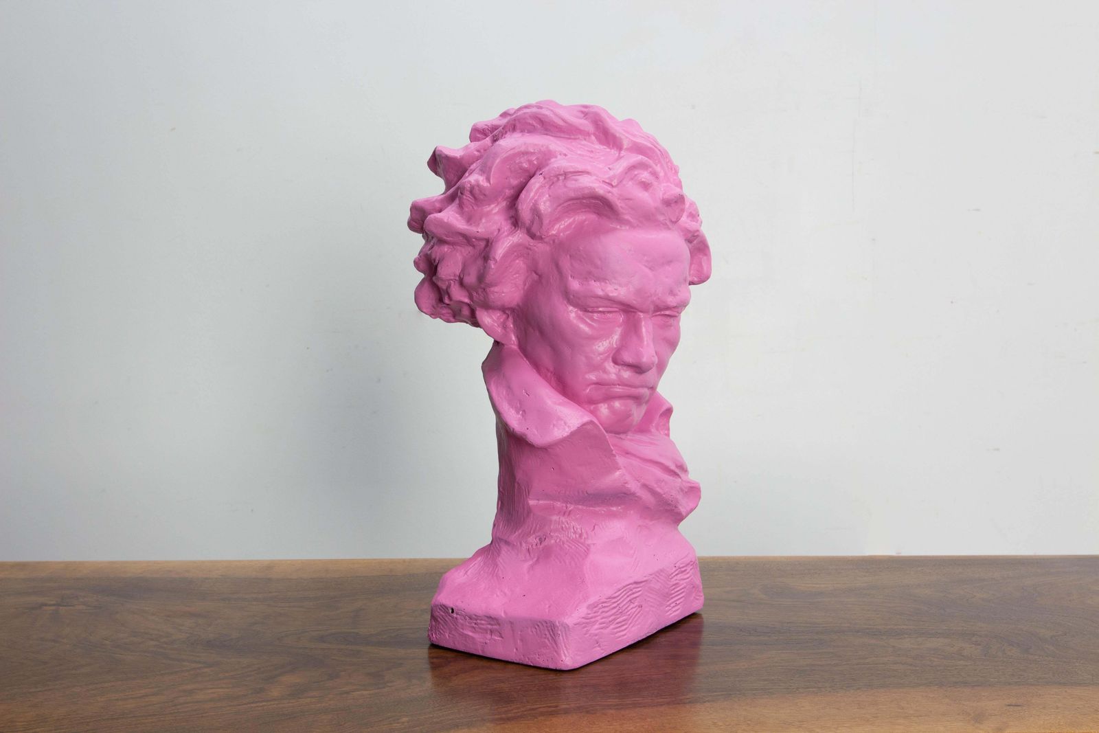 Gipsen buste Ludwig Van Beethoven Terracotta Model Pop Art Esthetiek, ca. 1890 photo furniture