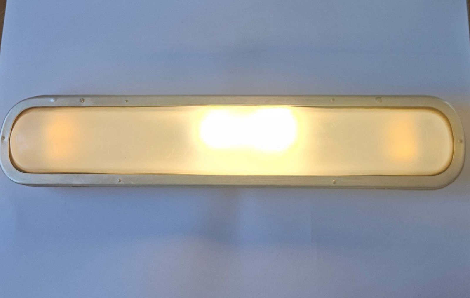 Zeer zeldzame Bauhaus, art deco, functionalisme wand- of plafondlamp, jaren 1930 photo Verlichting