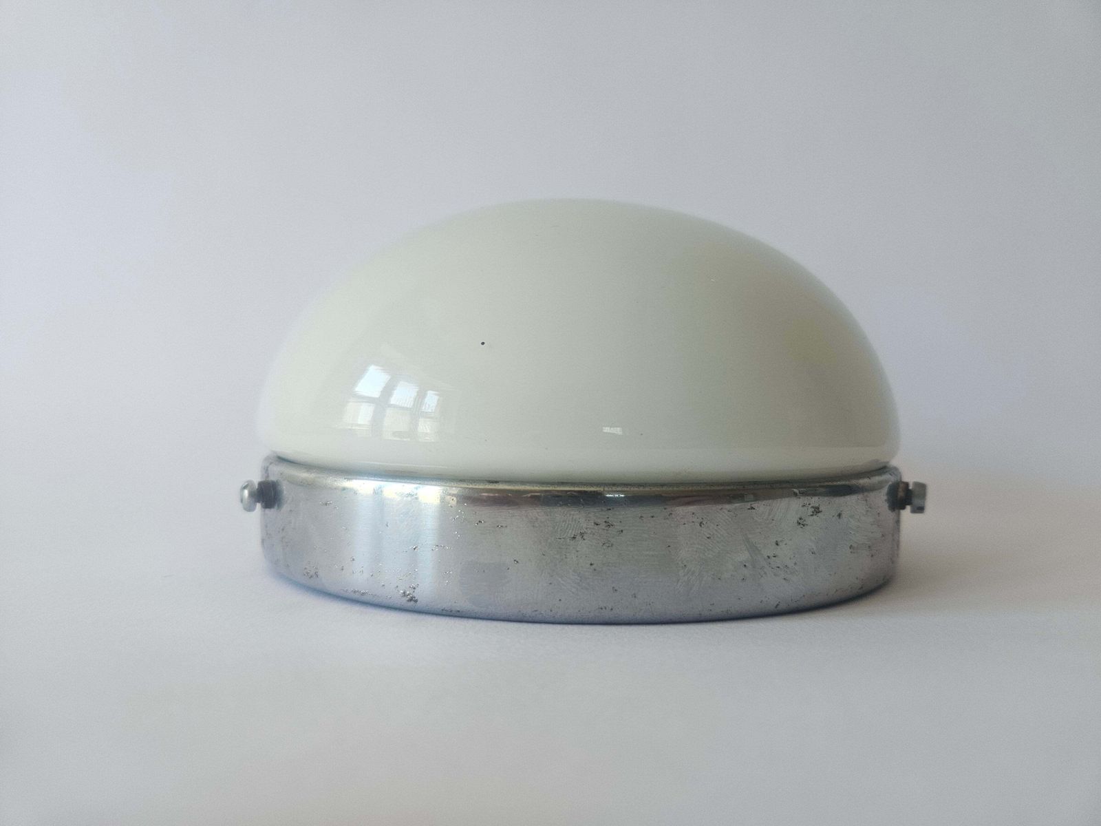 332.0 Rare plafonnier Bauhaus, fonctionnalisme, Art déco, applique ou plafonnier, années 1930 photo