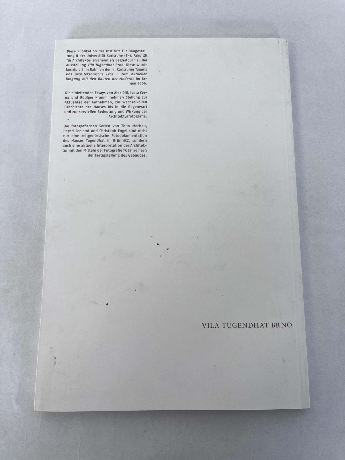 Mies Van Der Rohe   Vila Tugendhat Brno, Alex Dill / Rudiger Kramm photo 230.0