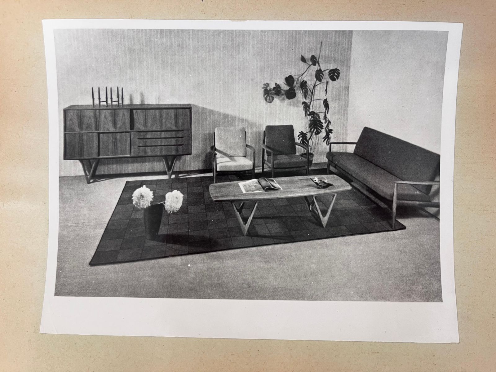 Ensemble de photos de mobilier d'intérieur et de fauteuils scandinaves, Danemark photo Décoration