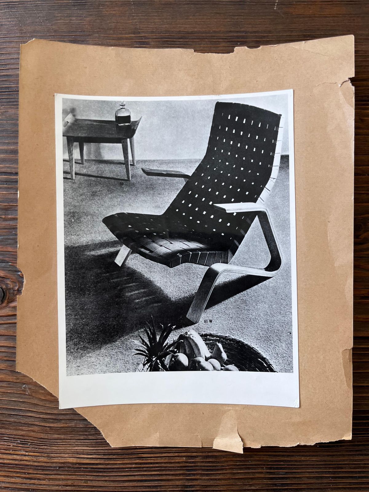Original Photo Of Grasshopper Armchair By Eoro Saarinen For Knoll / USA, 1948 photo furniture