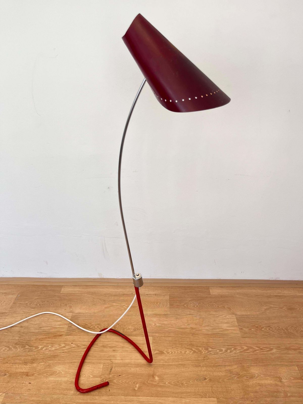 Lampadaire mid-century au design organique par Josef Hůrka, années 1960 / Napako photo for sale
