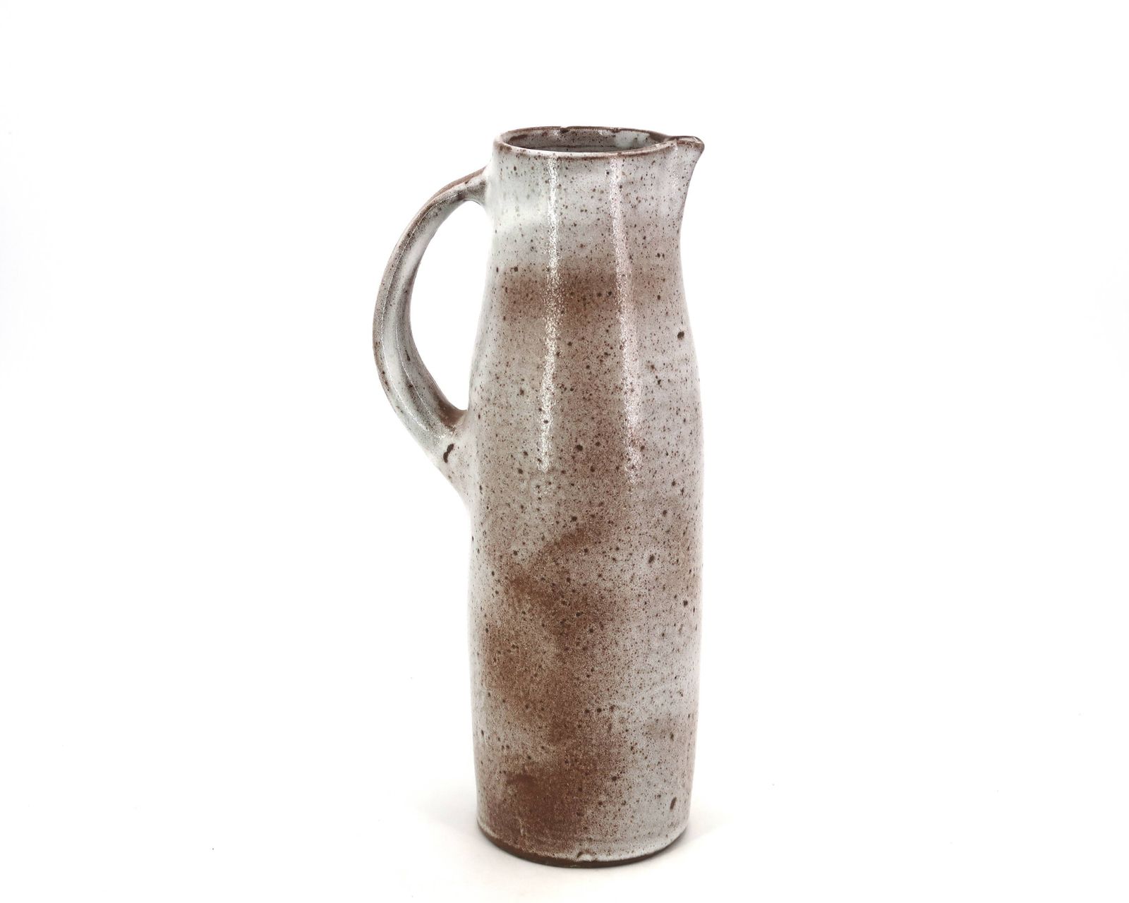 Pichet en grès gris-brun par Jeanne et Norbert Pierlot, années 1960. photo for sale