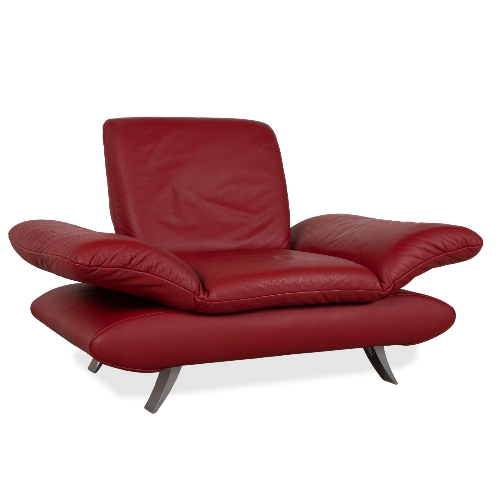 Koinor Rossini Leather Armchair Red Manual Function