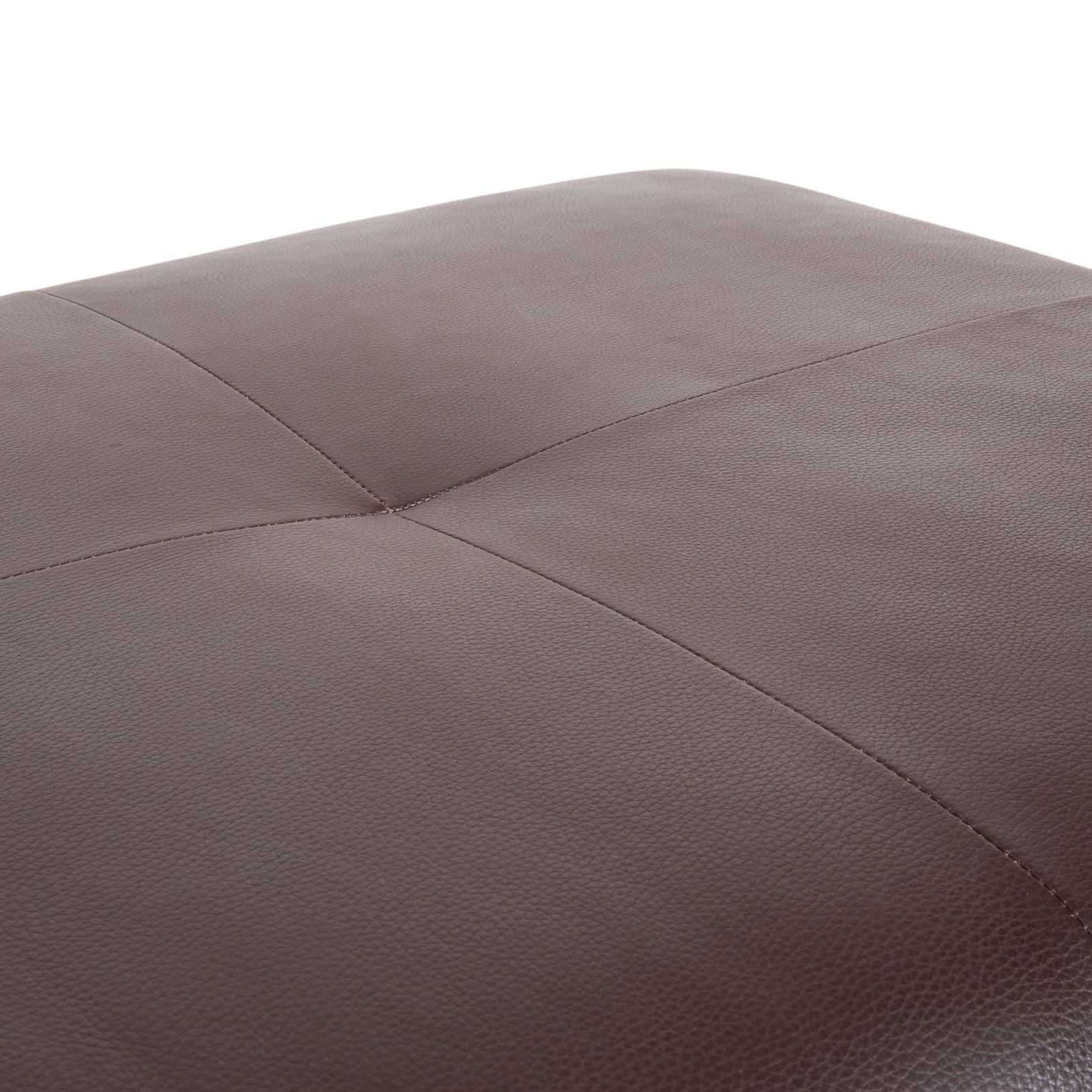 Tabouret Rolf Benz Dono 6100 en cuir marron photo Mobilier