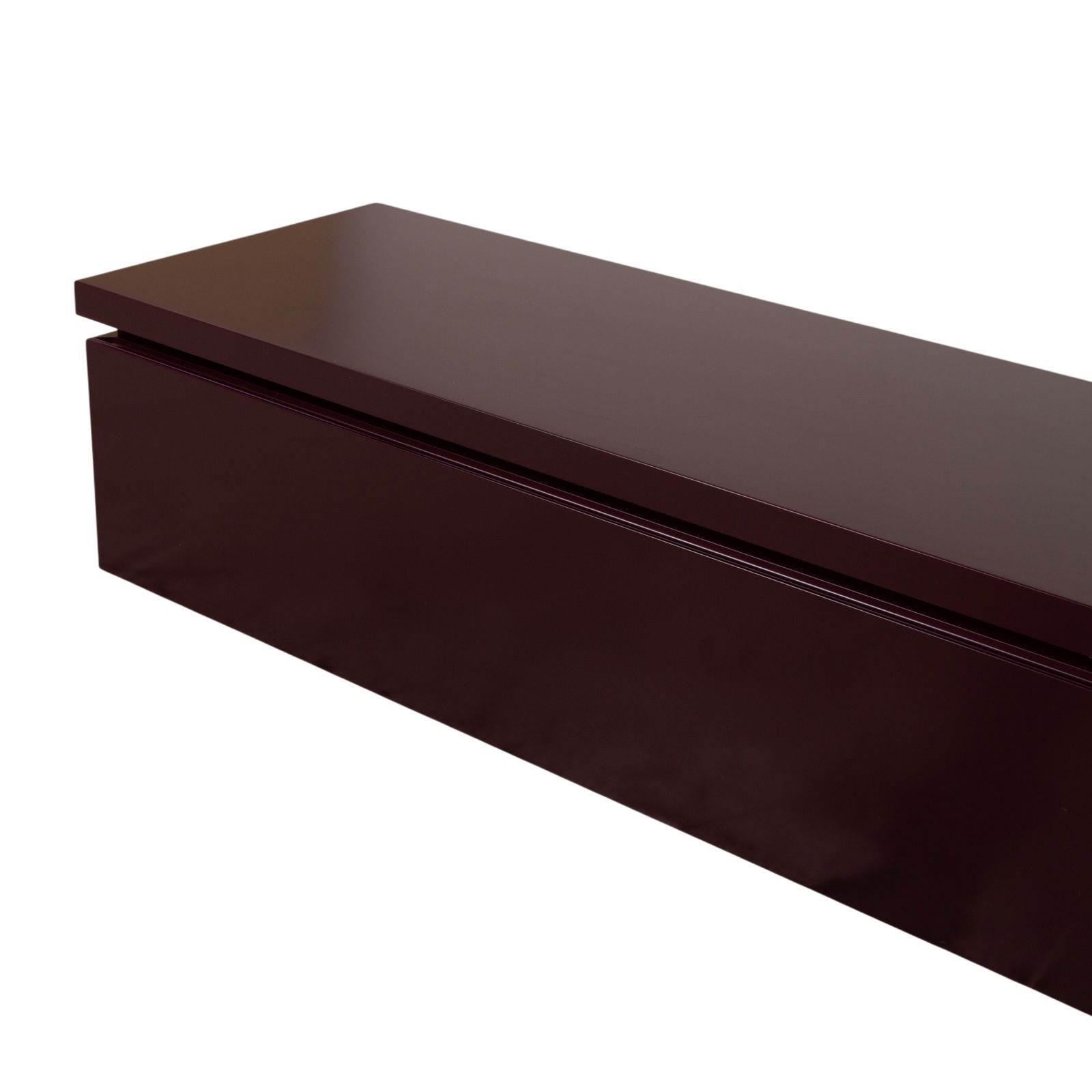 Interlübke Cube Dressoir Paars Aubergine Wandgemonteerde Plank photo 1676.0