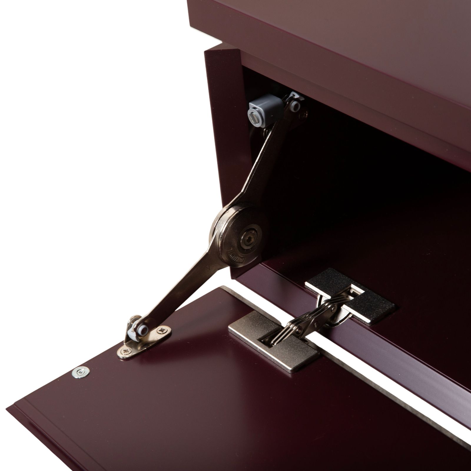 Interlübke Cube Dressoir Paars Aubergine Wandgemonteerde Plank photo vintage