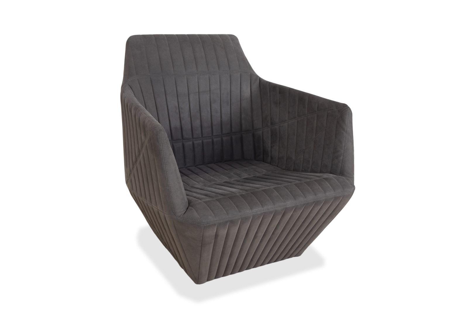 Ligne Roset Facet Fabric 2x Fauteuils En Set, Grijs photo vinterior