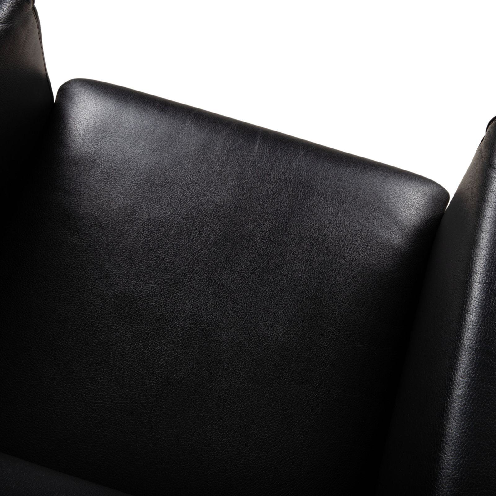 Wittmann Set Of 2 Leather Armchairs In Black photo buy