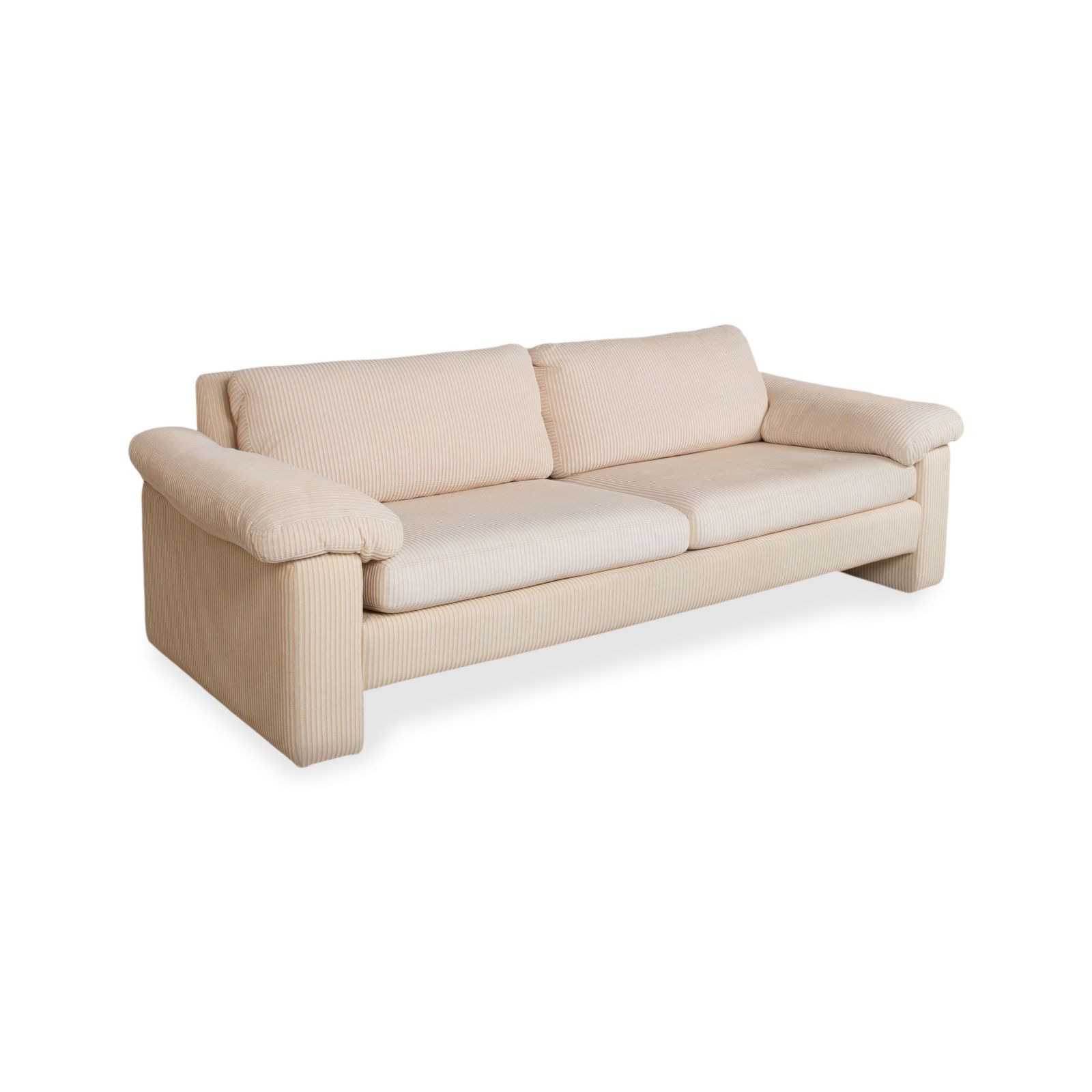 Cor Conseta Set Stof Driezitter Tweezitter Beige Crème Bank Manuele Functie photo vinterior