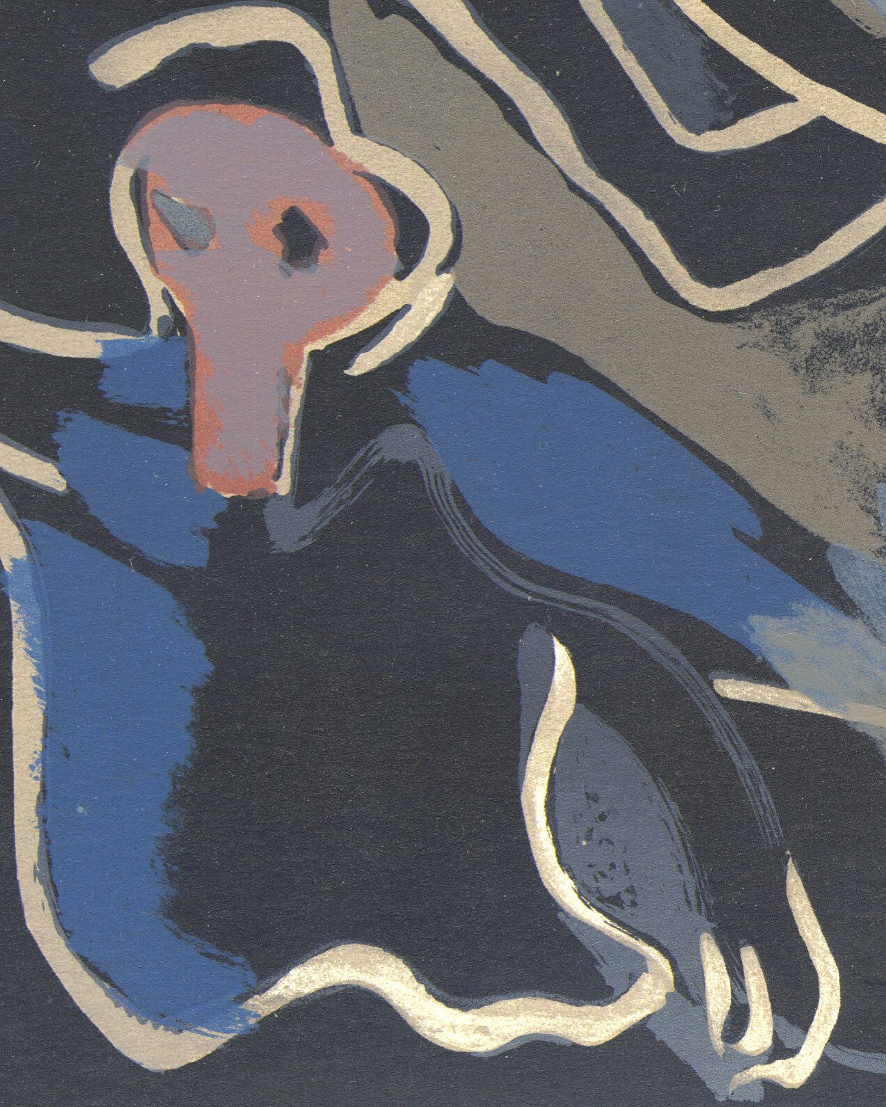 Gelimiteerde editie lithografie uit de jaren 1960 van Francisco Borès photo for sale