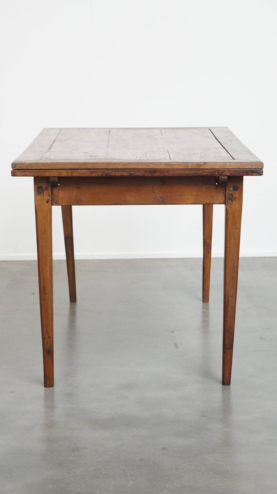 Functional And Beautiful Antique English Extendable Dining Table Made Of Elm And Cherry Wood photo buy