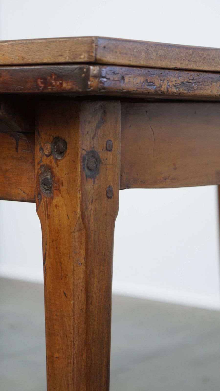 photo buy Functional And Beautiful Antique English Extendable Dining Table Made Of Elm And Cherry Wood