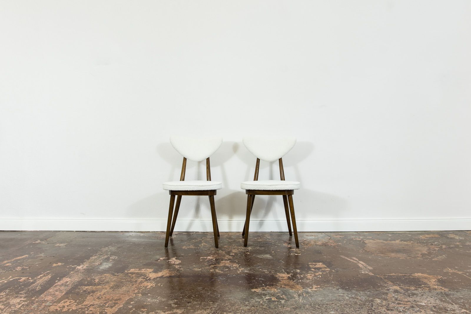 Mid Century Modern Dining Chairs No 124 By H & J Kurmanowicz, Poland, 1950's, Set Of 6 photo Meubels