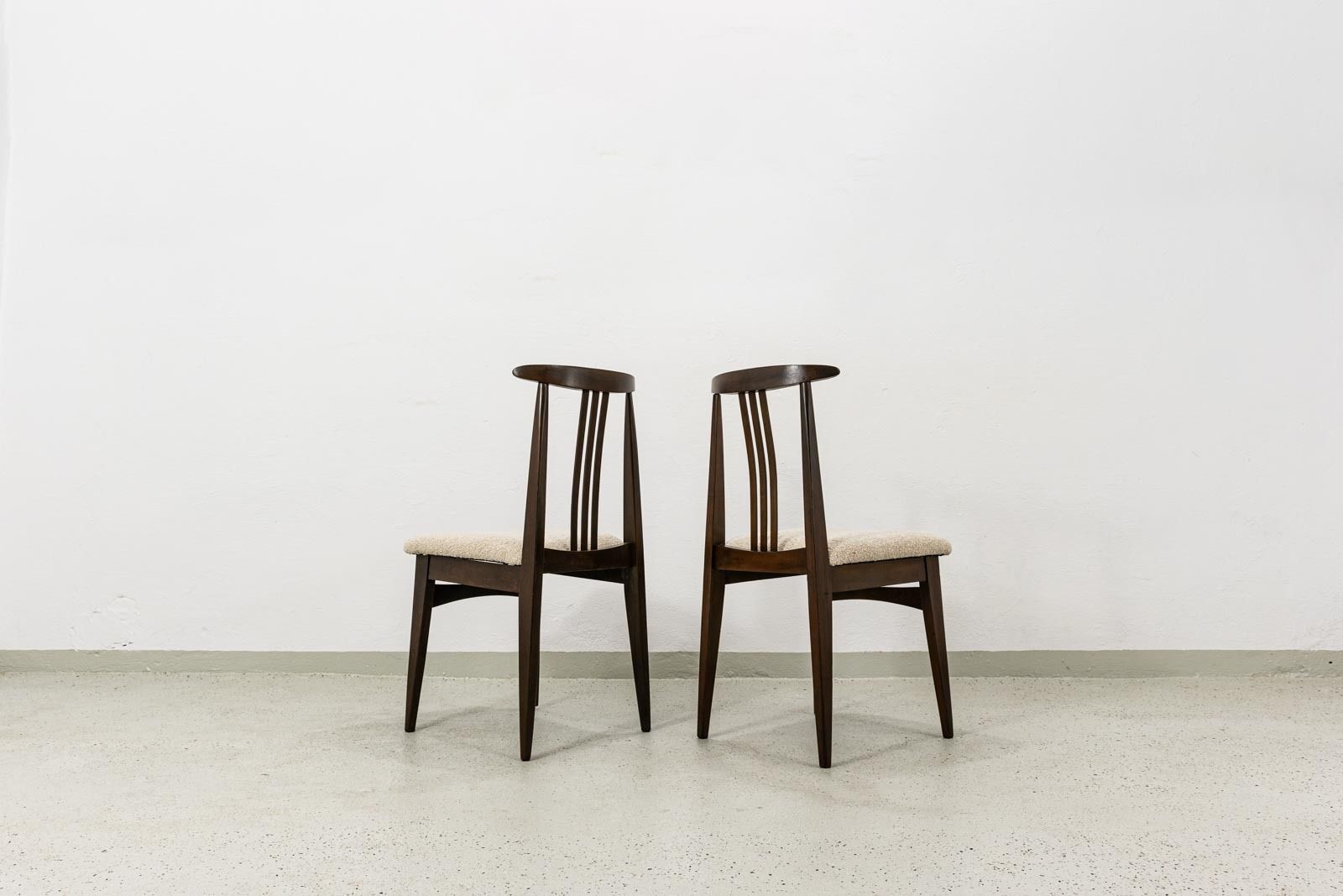 Meubels Vintage eetkamerstoelen ontworpen door M. Zieliński, jaren 1960, set van 4 photo