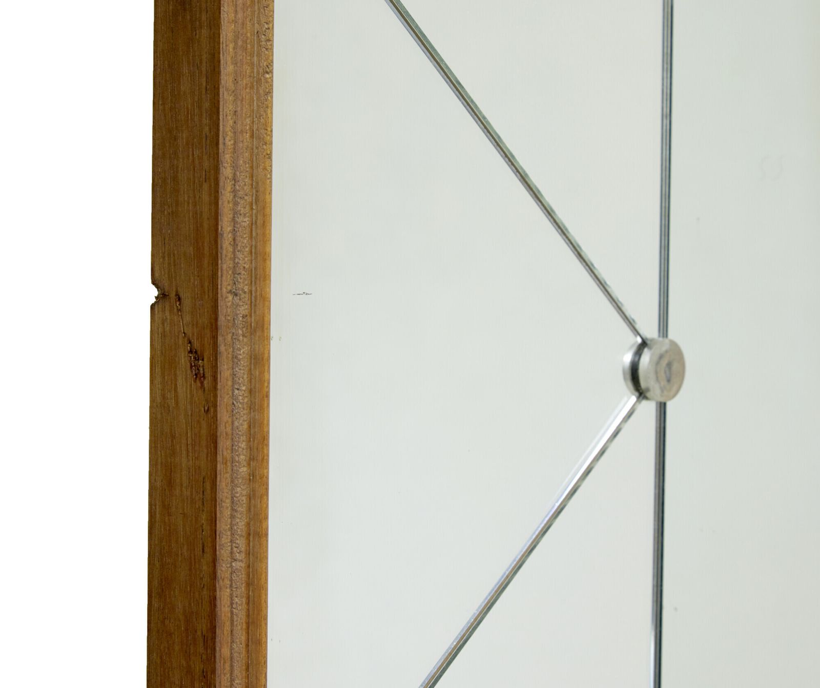Grote Zweedse Mid-Century Harlequin Spiegel photo furniture
