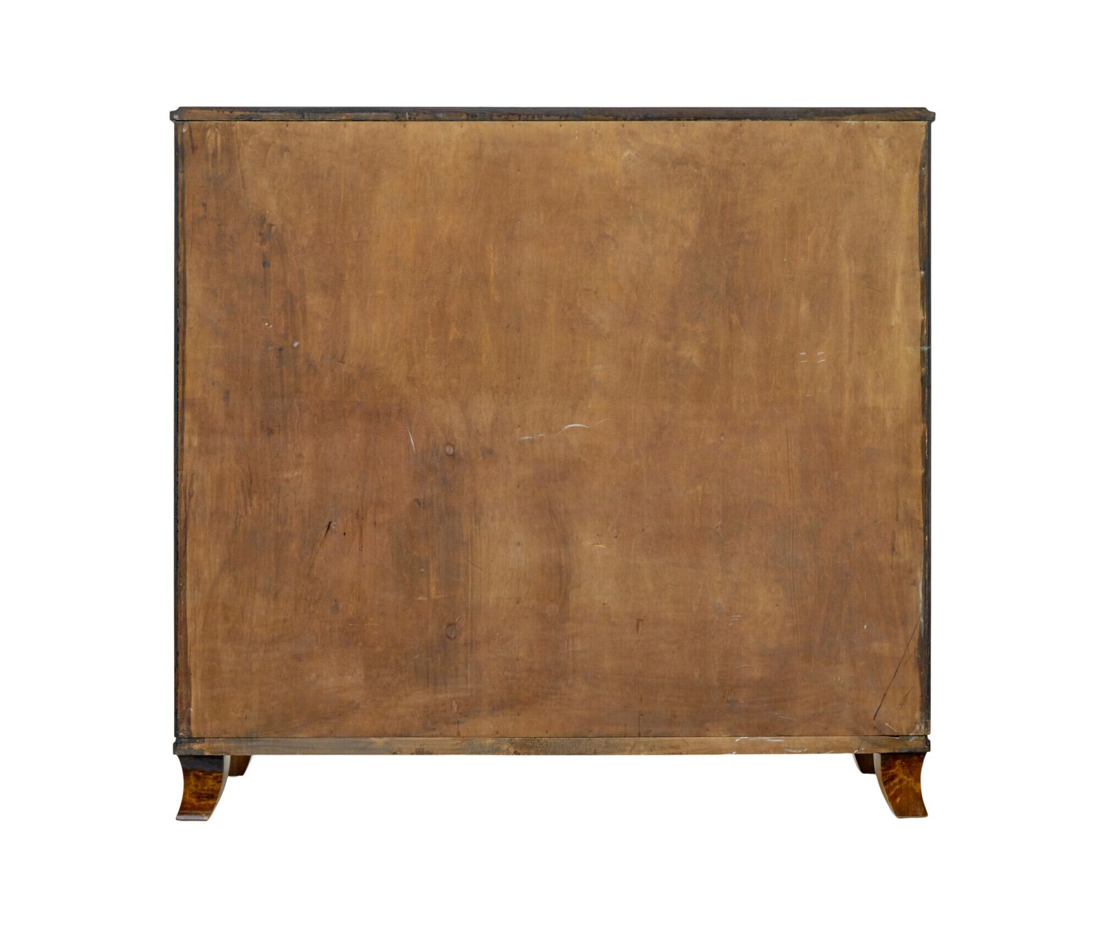 Scandinavisch Art Deco Kastje met Iep- en Berkenhoutinleg photo buy