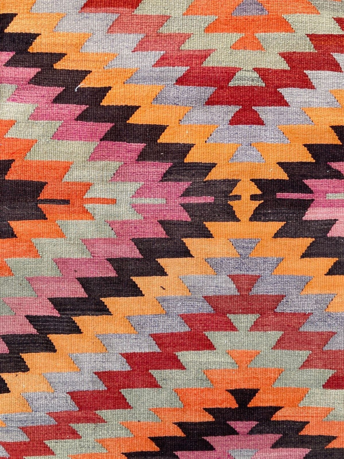 Vintage Anatolisch Kilim 2,75m x 1,97m photo vinterior