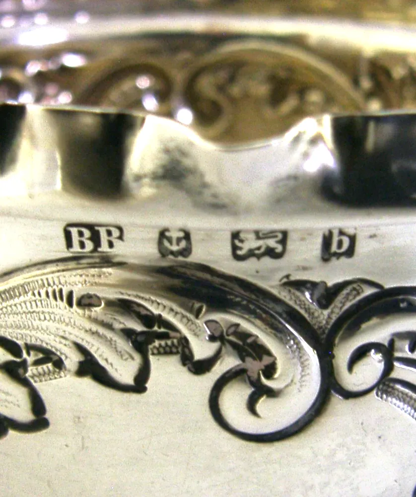 Engelse Edwardiaanse sterling zilveren schaal 1901 Antiek 114g photo buy