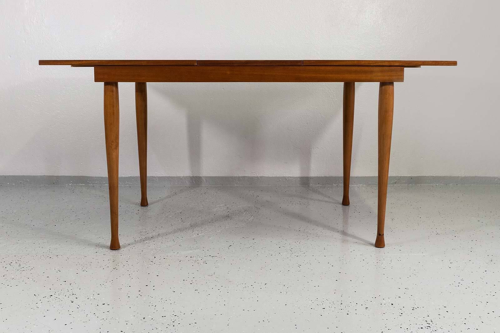 Uitschuifbare Vintage Eettafel Ontworpen Door M. Grabiński, Polen, jaren 1960 photo vintage