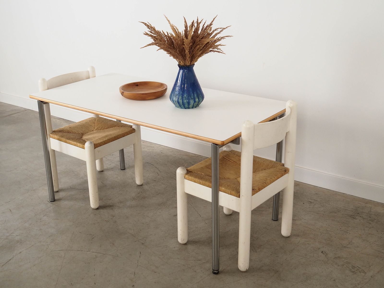 Gelamineerde tafel, Deens design, 2000, geproduceerd door Randers Møbelfabrik photo Meubels