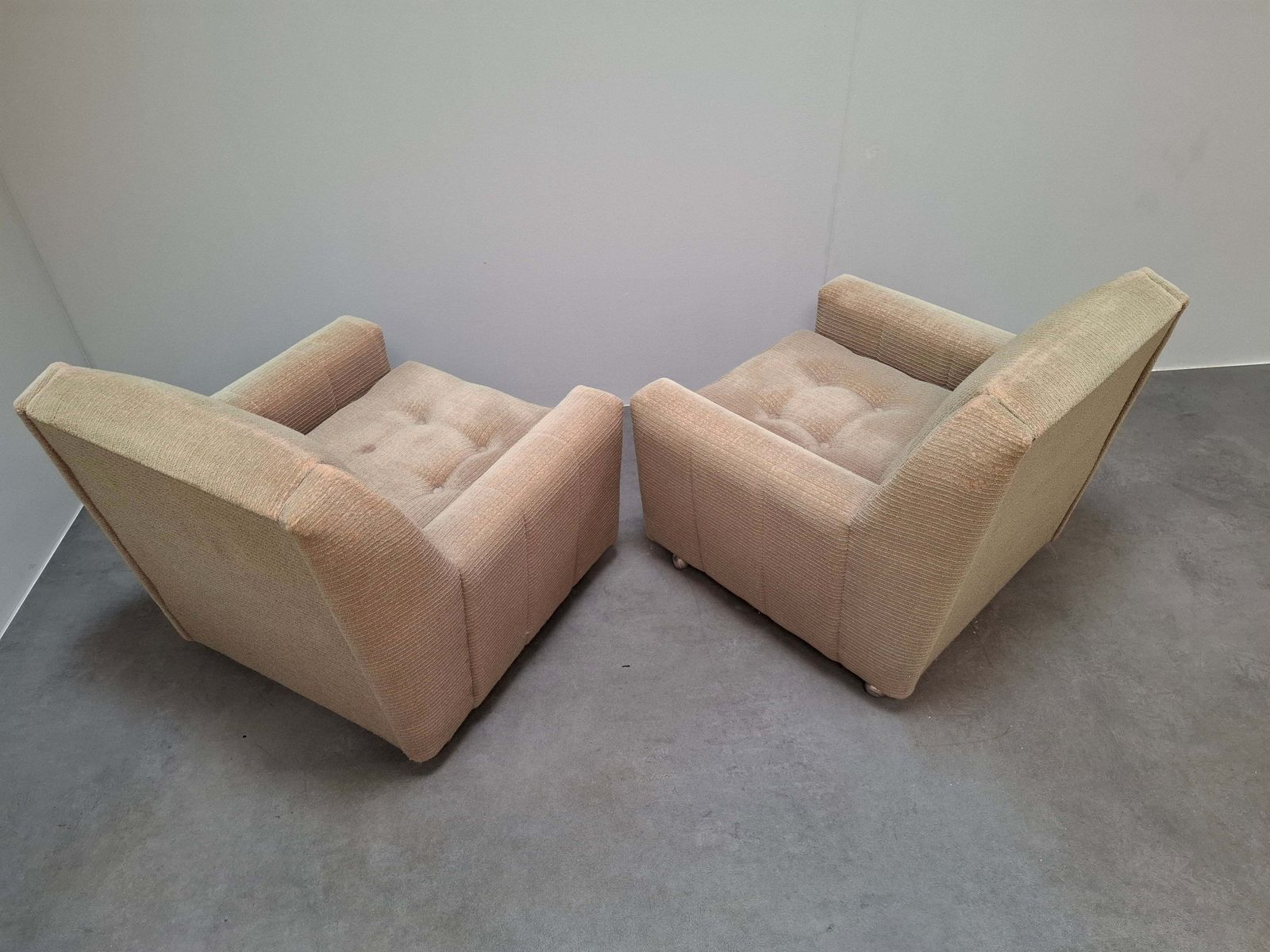 Paar Wiberg Mid-Century Modern fauteuils van Up Závody Rousínov, 1980 photo vintage